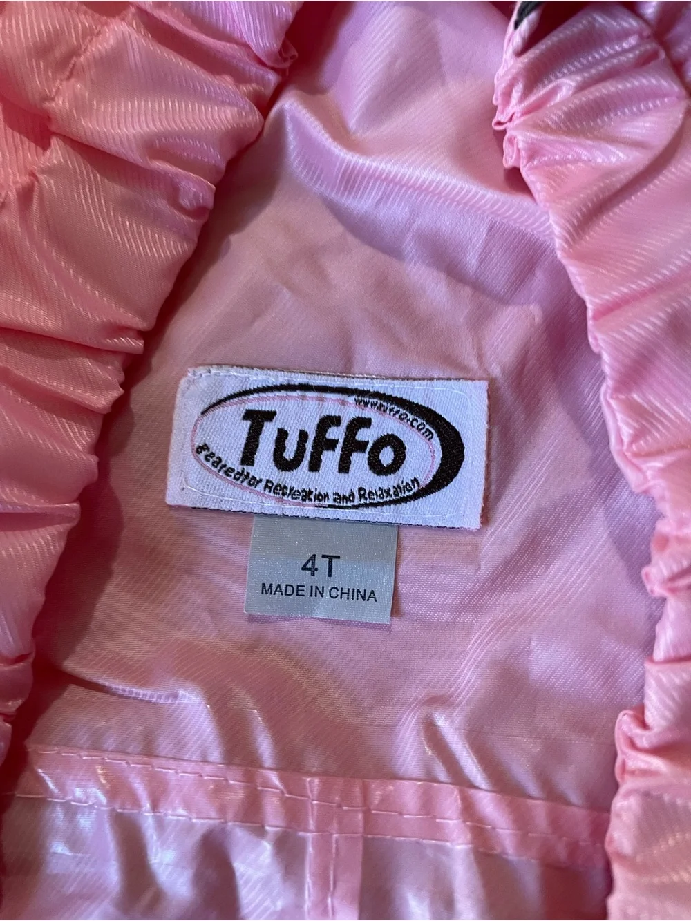 Tuffo Suit Pink Size 4T